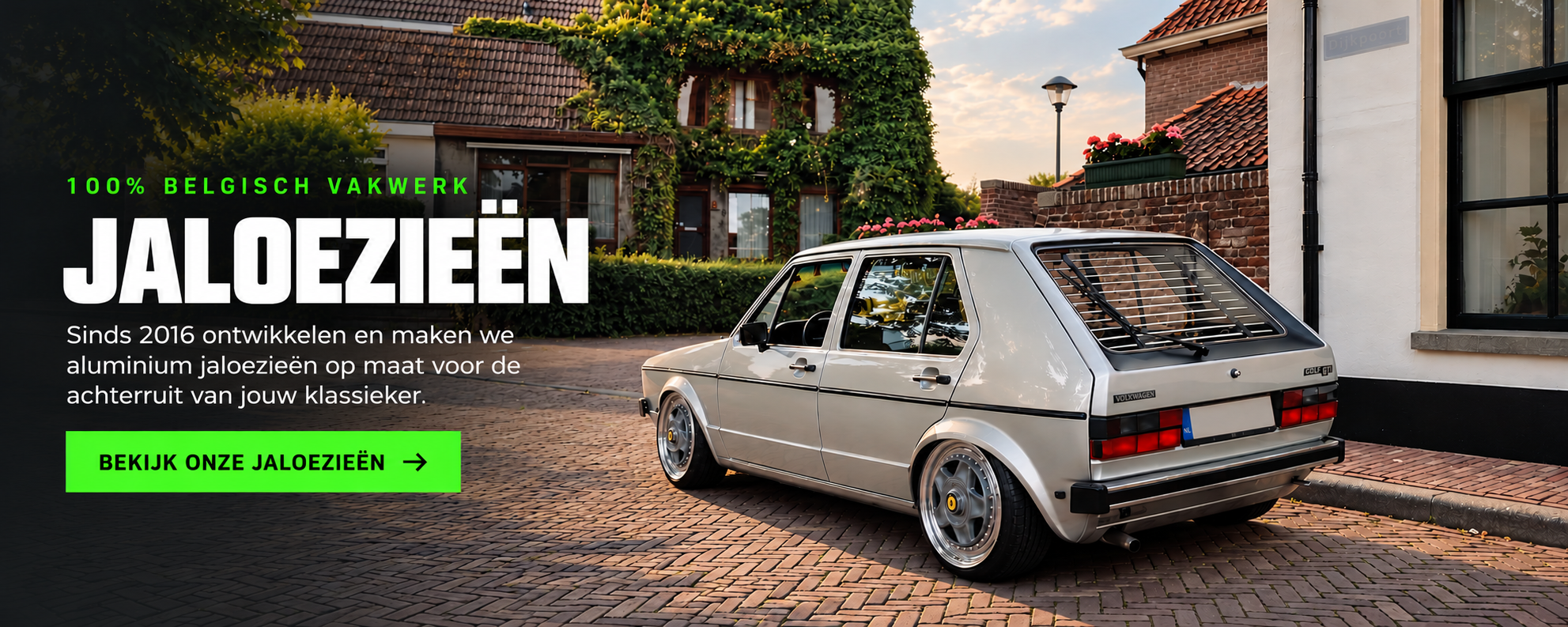KMWorks jaloezieën - Belgisch vakwerk