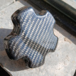 kmbr012-carbon Tankklep carbon zonder slot Golf 1