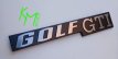 kmex036 logo 'golf GTI' Golf 1