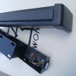 kmex048BL achterbumper set staal zwart