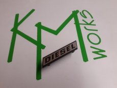 kmex150 Golf 1 diesel embleem