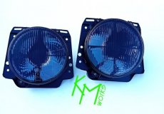 kmver031 koplampenset smoke + kruis Golf 2